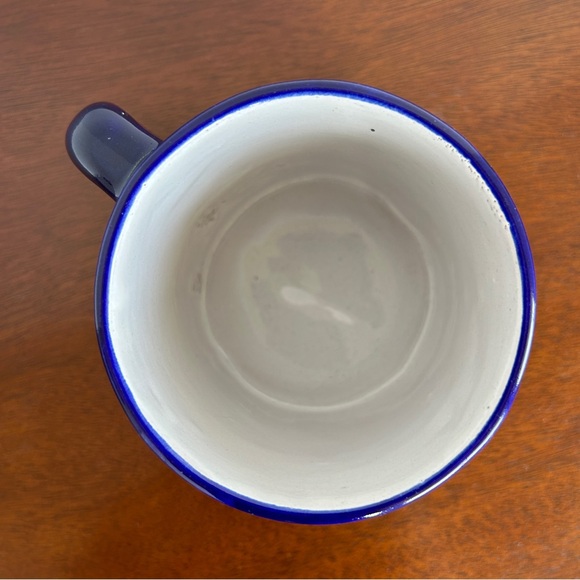 Multi--colour Hand Painted Ceramic Pottery Mug Cup Mexico - Picture 6 of 7